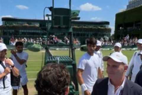 When Spider-Man Wants to Play Golf: My Bizarre Wimbledon Morning