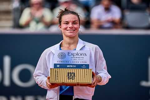 Tennis Player Gets World's Most Ridiculous Trophy (Seriously, It's a Shipping Container)